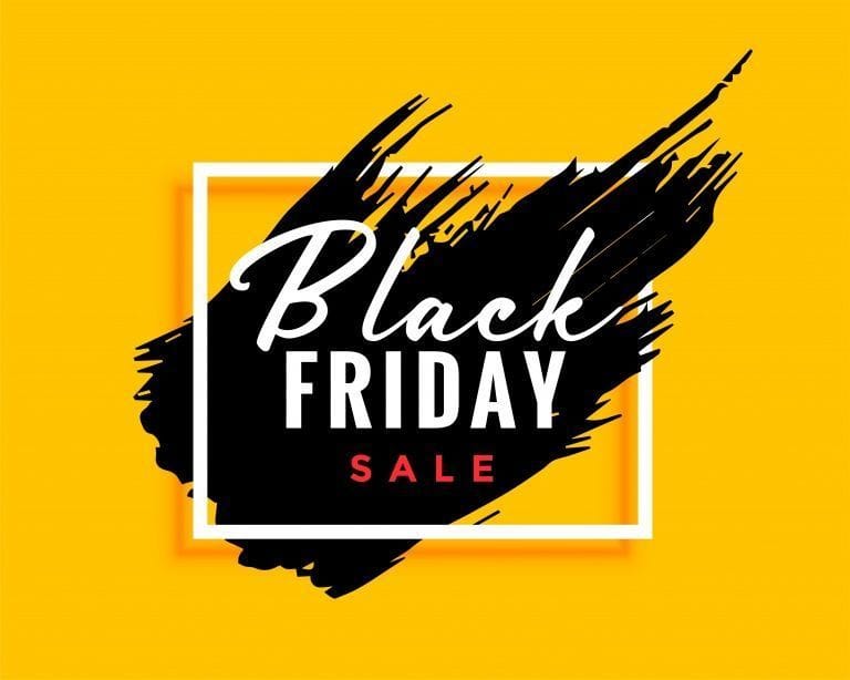 Cartel de la oferta Black Friday