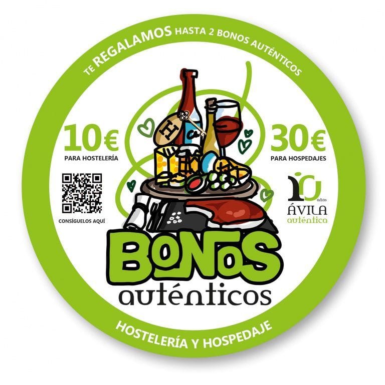 Bonos Ávila Auténtica de 10 y 30 euros