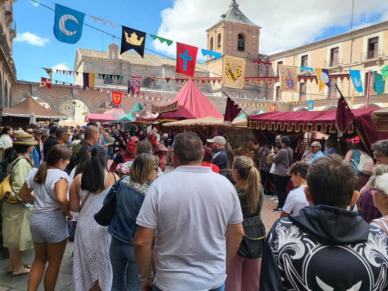 Mercado medieval de las Jornadas Medievales en Ávila