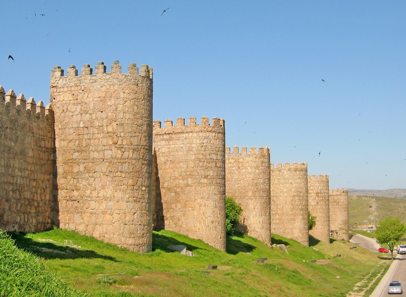 Walls and towers of Ávila