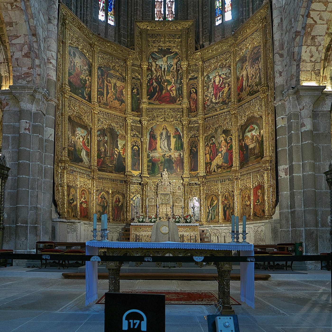 Main altarpiece of Ávila Cathedral